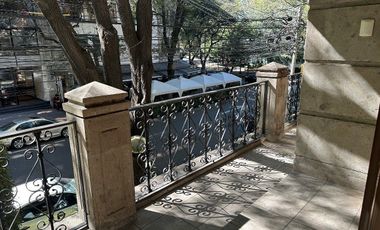 Polanco amplio departamento con terraza  frente al parque Lincoln!!