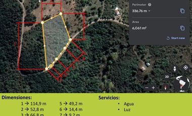Venta de Terreno en La Granja, Departamento de Colón, Provincia de Córdoba