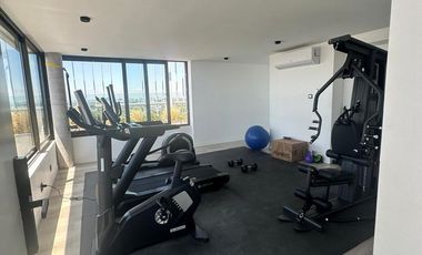 Departamento en Alquier, 2 ambientes. La Lucila, Barlovento Towers