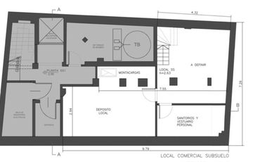 Local en Alquiler sobre Av. Santa Fe Retiro (apto gastronomico)