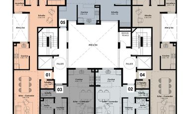 Venta - Departamento 3 AMB   Estudio - Edificio Developer Symphony - Zona Güemes