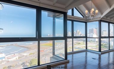 Venta - Penthouse - 5 ambientes - Vista al mar - Plaza España - La Perla