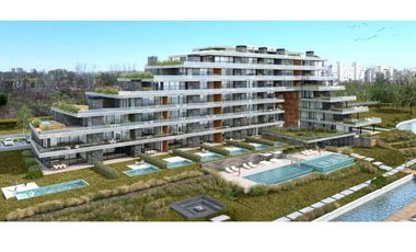 Departamento 4 Amb   jardín en  Venta - Complejo Acqua Marinas - Nordelta - Tigre