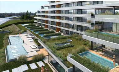 Departamento 4 Amb   jardín en  Venta - Complejo Acqua Marinas - Nordelta - Tigre