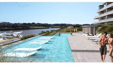 Departamento 4 Amb   jardín en  Venta - Complejo Acqua Marinas - Nordelta - Tigre