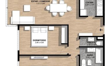 Venta departamento 3 ambientes en Vicente López