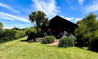 Casa + Quincho con gran parque, a metros del lago!