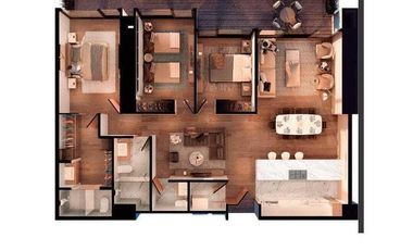 Departamento en Venta en Boulevard Anillo Periférico, Fuentes del Pedregal RU 24-4473.