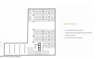 Departamento en Venta en Boulevard Adolfo Lopez Mateos, Merced Gomez RU 25-3051.