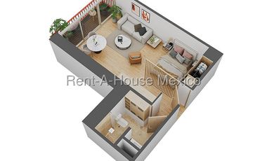 Departamento en Venta en Avenida Insurgentes Centro, San Rafael RU 25-2822.