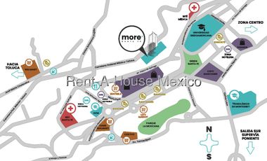 Departamento en Venta en Carretera Mexico Toluca, El Yaqui MP 25-3185