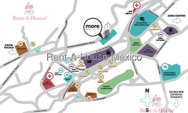 Departamento en Venta en Carretera Mexico Toluca, El Yaqui MP 25-3185