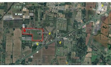 Campo 66 hectáreas  en Parque Industrial de Zárate a metros de Panamericana