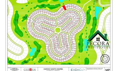 Terreno - Interno al golf - El Trébol - Haras Santa Maria - lote 1532