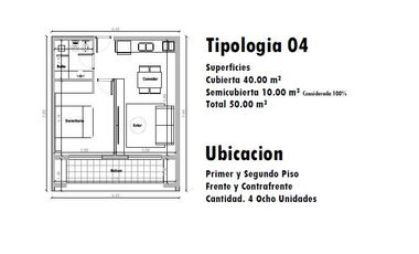 Departamento 3 ambientes en venta
