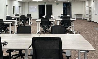 Oficina acondicionada en renta de 443m2 en edifico en Valle Ote-Fundadores