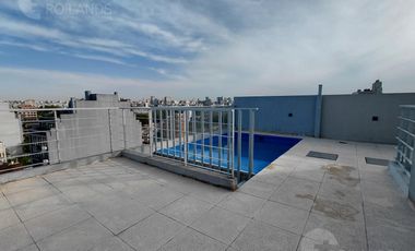 Alquiler departamento monoambiente moderno, vista abierta, todo sol!