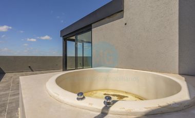 Piso de 4 ambientes con quincho, terraza y jacuzzi privados a estrenar, amenities cochera