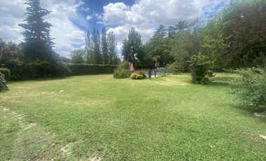 Casa mas departamento en Arturo Segui con un lote de 43x43 totalmente arbolado.