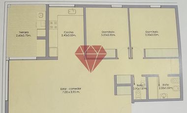 DEPARTAMENTO EN POZO