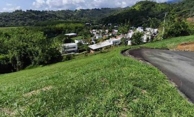 VENDO LOTE ESQUINERO ,INCLINADO EN SENDEROS DE VERDE HORIZONTE - JAMUNDI