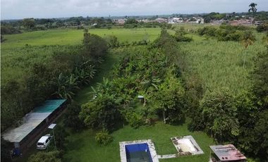 9664 m2 CABUYAL FINCA AGRICOLA PRODUCTIVA AGUA ABUNDANTE  2 FINCAS