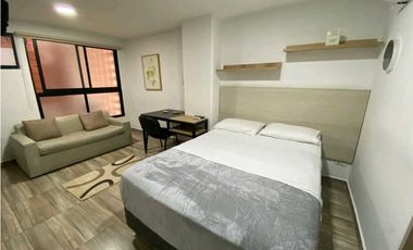 Apartaestudio Amoblado Servicios Incluidos en Conquistadores, Medellín