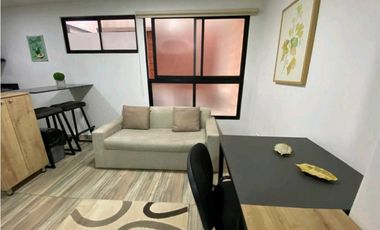 Apartaestudio Amoblado Servicios Incluidos en Conquistadores, Medellín