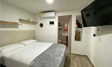 Apartaestudio Amoblado Servicios Incluidos en Conquistadores, Medellín