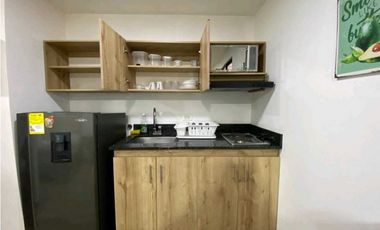 Apartaestudio Amoblado Servicios Incluidos en Conquistadores, Medellín