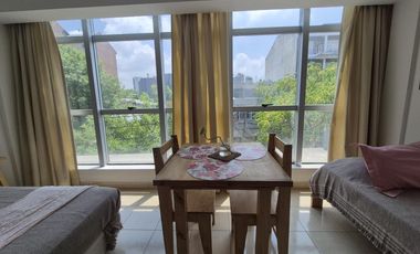 Departamento 1 ambiente alquiler temporal Tigre Centro