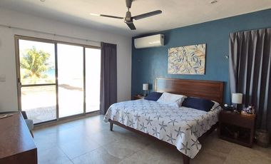 Casa frente al mar en Venta, en Telchac, Yucatán.