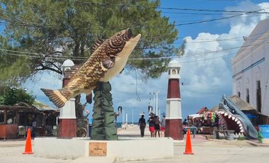 Casa frente al mar en Venta, en Telchac, Yucatán.