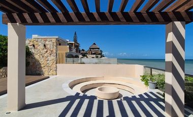 Casa frente al mar en Venta, en Telchac, Yucatán.
