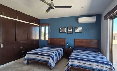 Casa frente al mar en Venta, en Telchac, Yucatán.