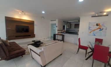 Alquiler de departamento completamente amoblado de dos dormitorios en Torres Colón