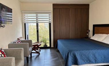 Estudio en renta, Foresta,Puerto Vallarta, Amueblado,Coto con alberca