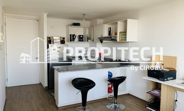 VENTA DEPARTAMENTO 1 DORMITORIO 1 BAÑO TERRAZA, METRO CIUDAD DEL NIÑO.