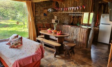 Se arrienda por temporadas Cabaña en Colliguay