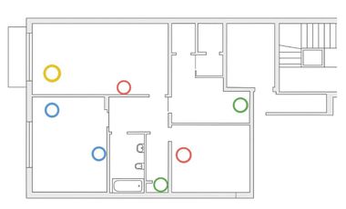 ALQUILER DPTO PALERMO  4AMB CON BAULERA