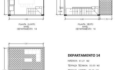 Renta de Departamento Único en Tacubaya