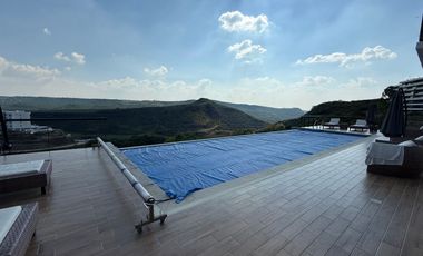 PENTH HOUSE AMUEBLADO CON VISTA PANORAMICA EN CAÑADAS DEL LAGO