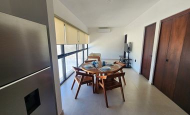 Departamento en renta  nuevo amueblado Aires Temozón