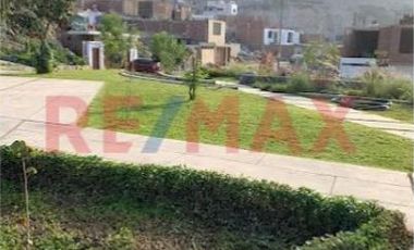 Venta De Terreno En Mirasol De Huampaní – Ideal Para Vivienda O Inversión