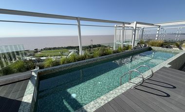 Excelente departamento 2 ambientes a estrenar. Cochera. Piscina, SUM.