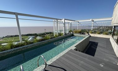 Excelente departamento 2 ambientes a estrenar. Cochera. Piscina, SUM.