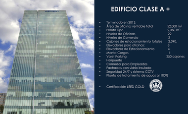 Renta Oficina equipada en Santa Fe