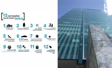 Renta Oficina equipada en Santa Fe