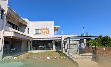Residencia Moderna Cerca del Mar en La Barra de Colotepec