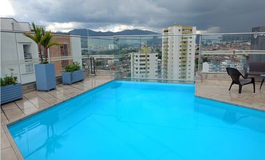 VENDO APARTAESTUDIO, pereira, AMOBLADO  ALPES CON PISCINA